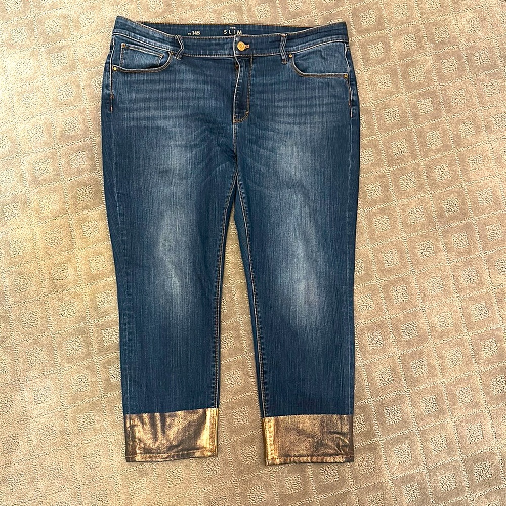 Jeans from White House Black Market - Size 14S.